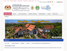 Tablet Screenshot of museum.terengganu.gov.my