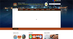 Desktop Screenshot of perbendaharaan.terengganu.gov.my